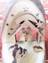 presepe nel legno